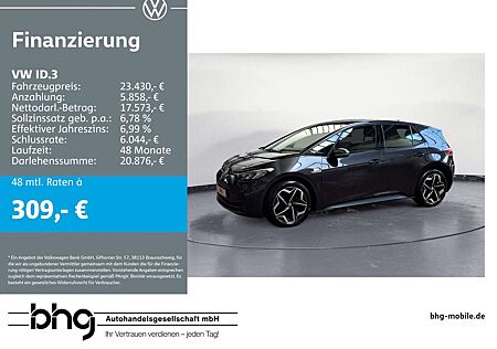 VW ID.3 Volkswagen Pro S *APP-CONNECT*NAVI*EINPARKHILFE*LED*