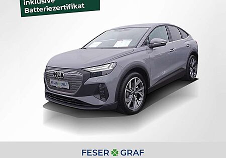 Audi Q4 e-tron gebraucht kaufen Audi Q4 e-tron Sportback 45 ACC AHK Matrix Navi RüKa