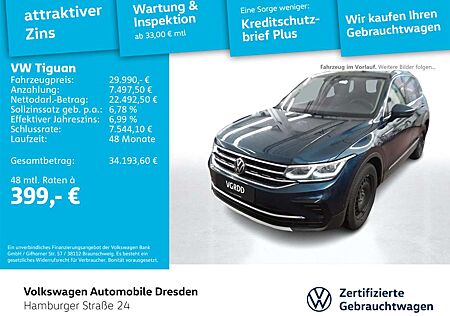 VW Tiguan Volkswagen Elegance 2.0 TDI DSG LED KAM PANO TRAVEL