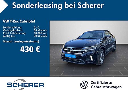 VW T-Roc Volkswagen R-Line 1.5 TSI DSG NAVI AHK APP