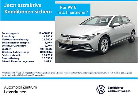 VW Golf Volkswagen VIII TSI Life NAVI VIRT AHK ACC LED PDC