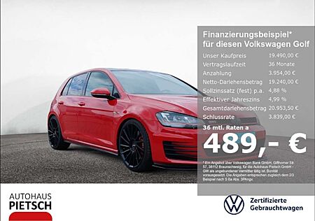 VW Golf Volkswagen VII GTI 2.0 TSI Performance Panorama AHK