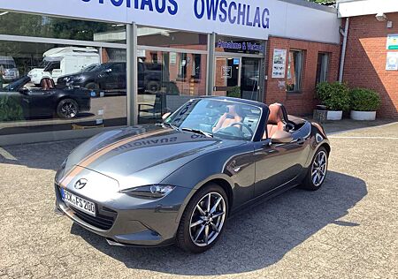 Mazda MX-5 Kazari, Sportauspuff, Leder