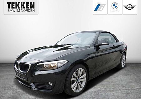 BMW 218 i Advantage Cabrio I A AHK-abnehmbar Leder Soundsy