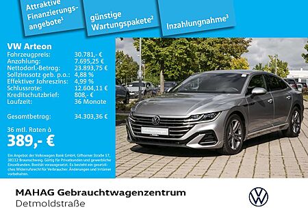 VW Arteon Volkswagen 2.0 TDI R-Line Navi LED Kamera Alu18Sebri