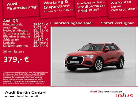 Audi Q3 35 TDI S tr. SITZHZG PDC LED