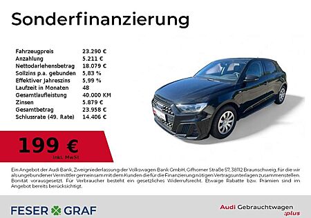 Audi A1 Sportback S line LED/SHZ/VirtC/PDC/CarPl/17"