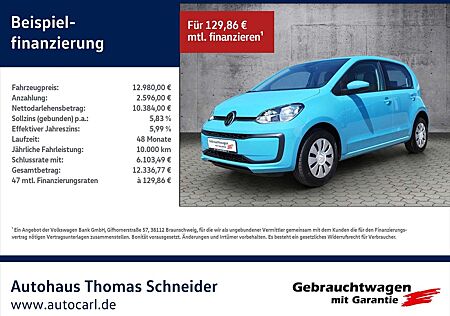 VW Up Volkswagen ! move 1.0 Kamera/GRA/Klima