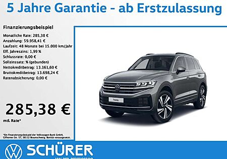 VW Touareg Volkswagen 3.0TDI Elegance Allradlenkung StdHz Luft AHK Le...