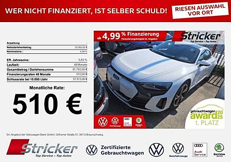 Audi e-tron GT gebraucht kaufen Audi e-tron GT quattro 510,-ohne Anzahlung Pano Wärmepumpe