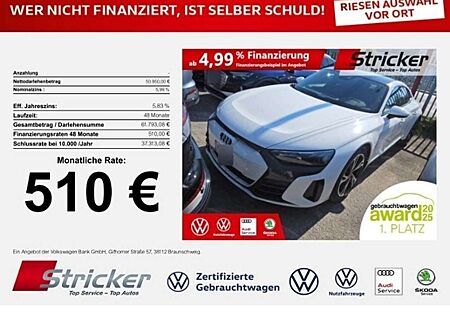 Audi e-tron GT quattro 510,-ohne Anzahlung Pano Wärmepumpe