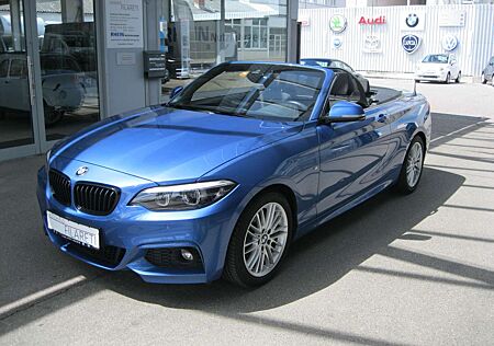 BMW 218 d Cabrio M Sport Automatik Navi-Klima-ZV-Pdc-