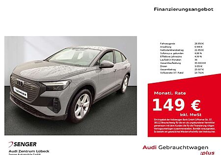 Audi Q4 e-tron Sportback 35 Nav PDC SHZ Carplay