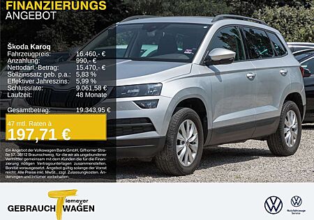 Skoda Karoq 1.0 TSI AMBITION KLIMA NAVI SITZHZ