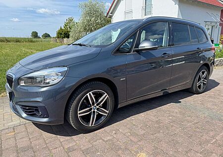BMW 218d 218 Gran Tourer Sport Line, Aut,AHK,LED,7-Sitz