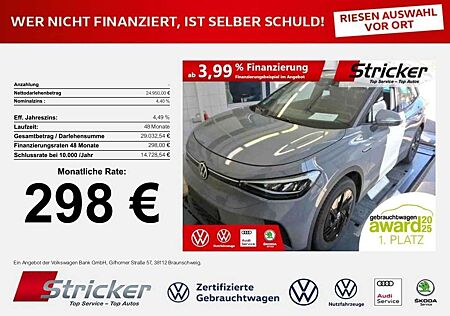 VW ID.4 Volkswagen Pro Performance 150/77 298,-ohne Anzahlung Navi A