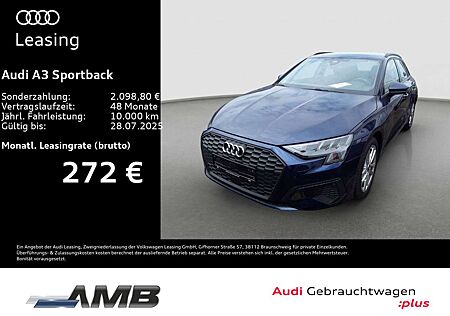 Audi A3 40 TFSI e LED/vC+/Nav+/RFK/03.29Gar