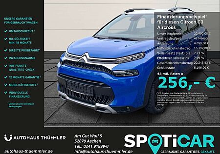 Citroën C3 Aircross Citroen PureTech 130 EAT6 SHINE PACK SHZ Head-Up HUD Navi