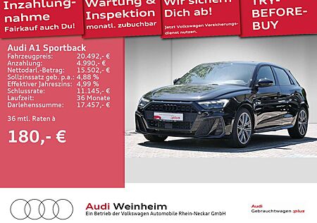 Audi A1 30 TFSI Black-Paket 2x S-Line LED u