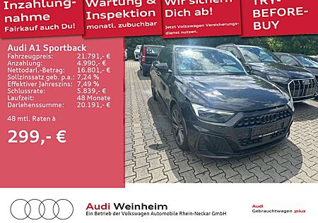 Audi A1 30 TFSI Black-Paket 2x S-Line LED u