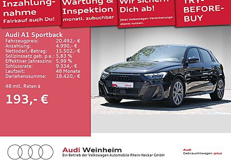 Audi A1 30 TFSI Black-Paket 2x S-Line LED u