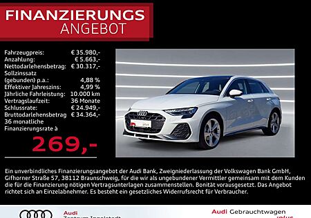 Audi A3 Sportback 35 TDI S line MATRIX Pano SONOS 18"