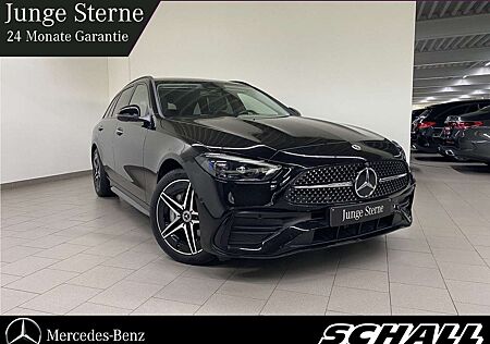 Mercedes-Benz C 300 T de 4M AMG+NIGHT+DIST+PANO+HUD+MEMO+360°