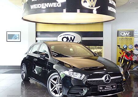 Mercedes-Benz A 200 AMG Line Leder AppleCar Dist Spuras.1Hand
