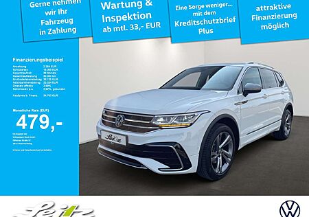 VW Tiguan Allspace Volkswagen 2.0 TDI 4M R-Line *AHK*HEAD-UP*MATRIX*KAMERA*