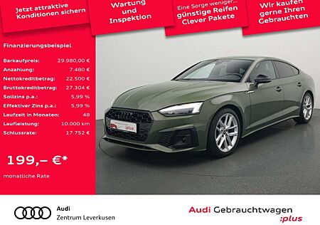 Audi A5 Sportback S line APP CONNECT KAM NAVI VIRT