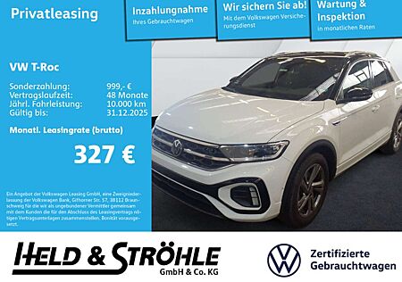 VW T-Roc Volkswagen R-LINE 1.5 TSI DSG LED+ NAV AHK KAM 17"
