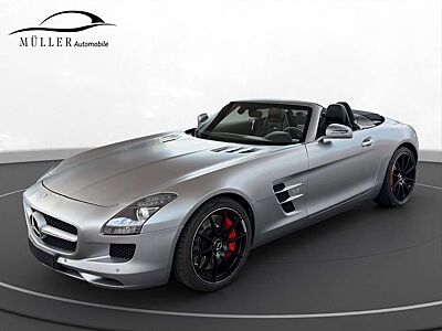 Mercedes-Benz SLS Roadster unfallfrei Allanitgrau magno
