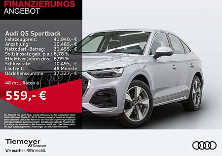 Audi Q5 50 TFSIe Q PANO LUFT LEDER MATRIX