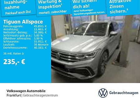 VW Tiguan Allspace Volkswagen 2.0 TDI DSG R-Line 4Motion Navi