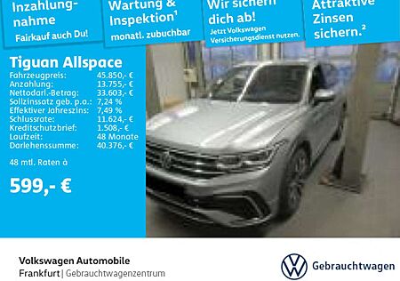 VW Tiguan Allspace Volkswagen 2.0 TDI DSG R-Line 4Motion Navi
