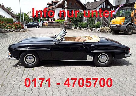 Mercedes-Benz 190 SL seit 30 Jahren im Besitz 3Sitzer Hardtop W121