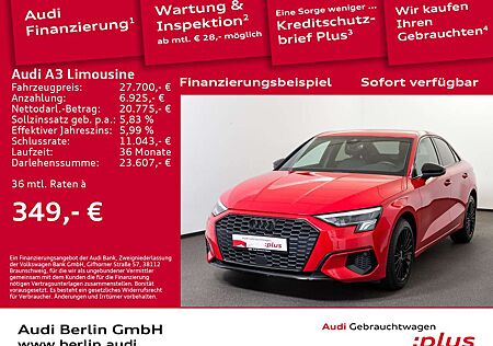 Audi A3 advanced 35 TFSI S tr. LED NAVI B&O