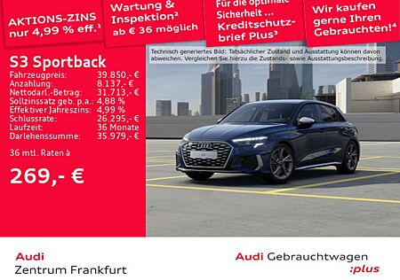 Audi S3 TFSI quattro S tronic LED Navi DAB