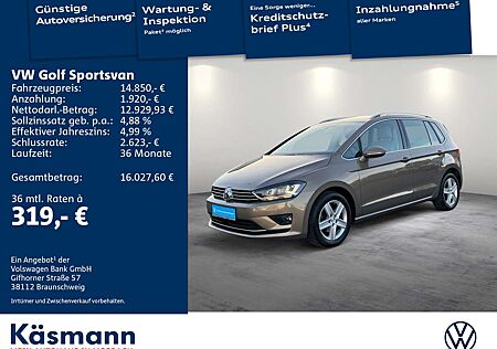 VW Golf Sportsvan Volkswagen Highline 1.4TSI XENON NAV KAM SHZ