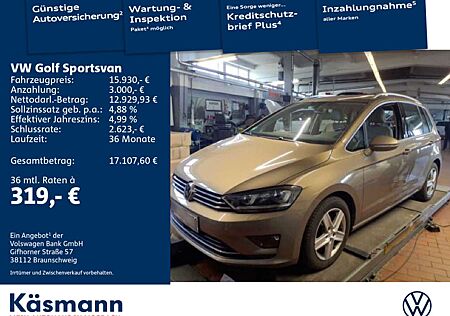 VW Golf Sportsvan Volkswagen Highline 1.4tSI XENON NAV KAM SHZ