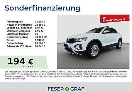 VW T-Roc Volkswagen Life 1.0 TSI 85kW 6-Gang Park Assist LED