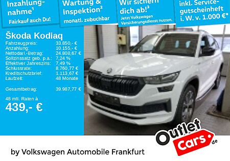 Skoda Kodiaq 2.0 TDI DSG 4x4 Sportline Navi FrontAssis