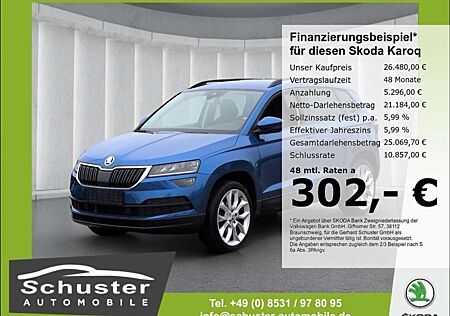 Skoda Karoq Style 4x4 2.0TDI*DSG AHK LED ACC Navi 19*
