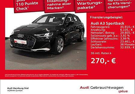 Audi A3 advanced 35 TDI S tronic NAVI/LED
