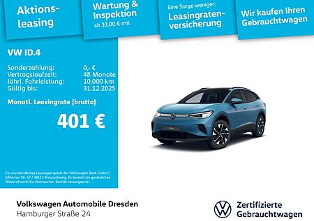 VW ID.4 Volkswagen Pro 4M IQ AHK AR-HUD KAM HARMAN