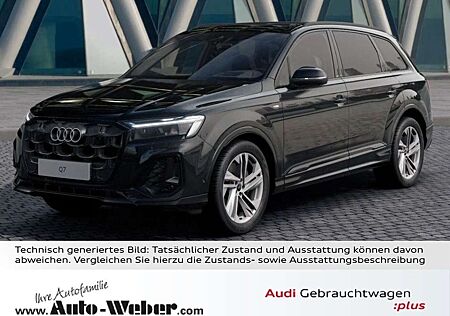 Audi Q7 50TDI qu S LINE BLACK AHK PANO HuD 7-SITZER