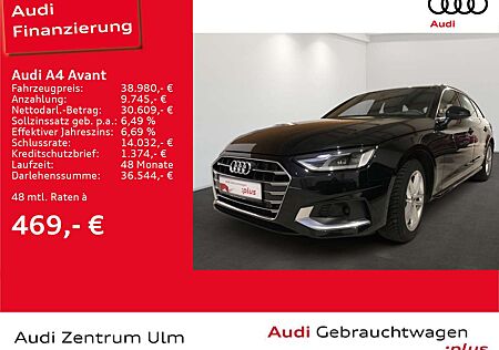 Audi A4 advanced 35 TFSI S tronic R-KAM NAV+