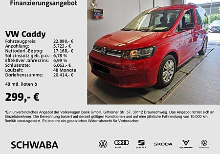 VW Caddy Volkswagen Life 1.5 TSI *ACC*AHK*R-KAM*LANE*FRONT*16*