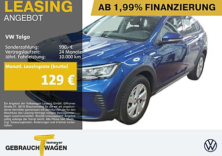 VW Taigo Volkswagen 1.0 TSI LIFE IQ.DRIVE APP-CON LEDSITZHZ