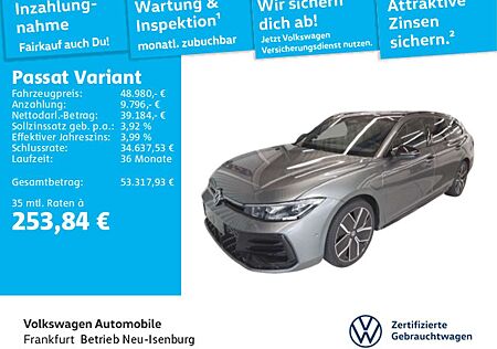 VW Passat Volkswagen Variant 1.5 TSI DSG eHybrid R-Line Signa